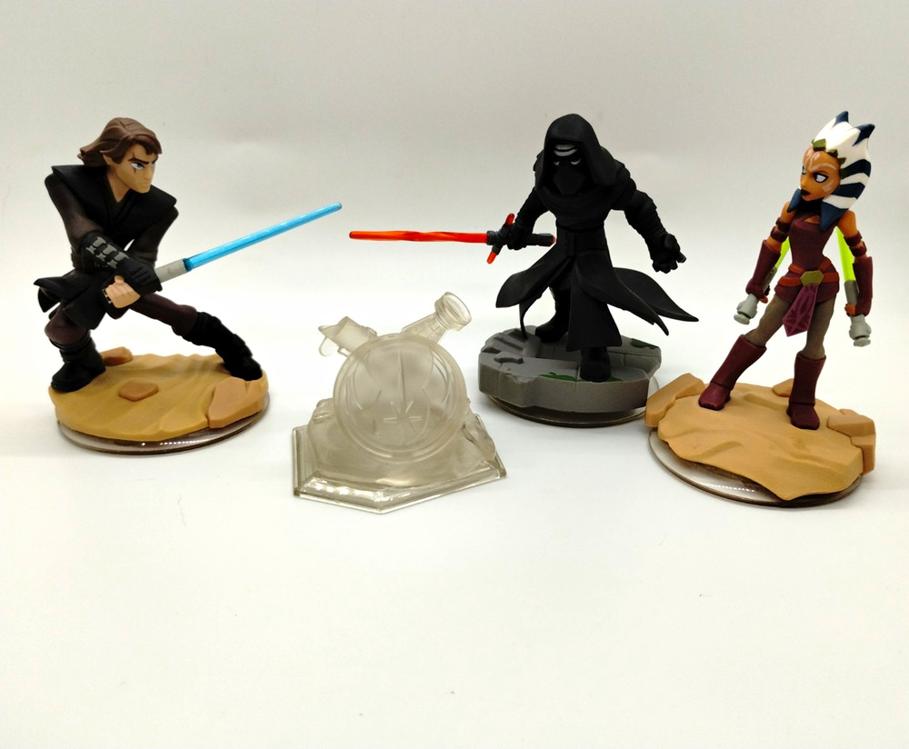 Disney Infinity 3.0 Star Wars Figures Lot - Anakin - Kylo Ren - Ahsoka